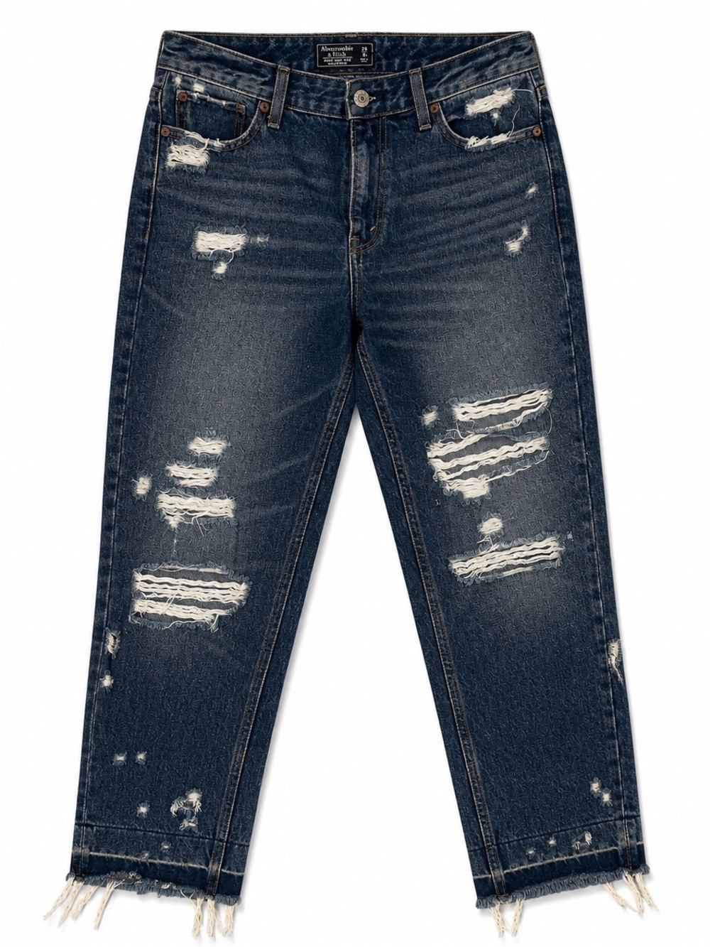 Abercrombie & Fitch Annie High Rise Girlfriend Jeans Size 29 (8R) |